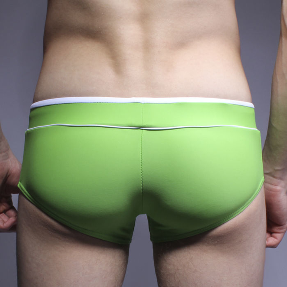 Мужские плавки купальные салатовые Suprebody SUP Swimwear