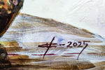 И.А. Сулковский "Утренний букет" Холст, темпера, 40х52 см
