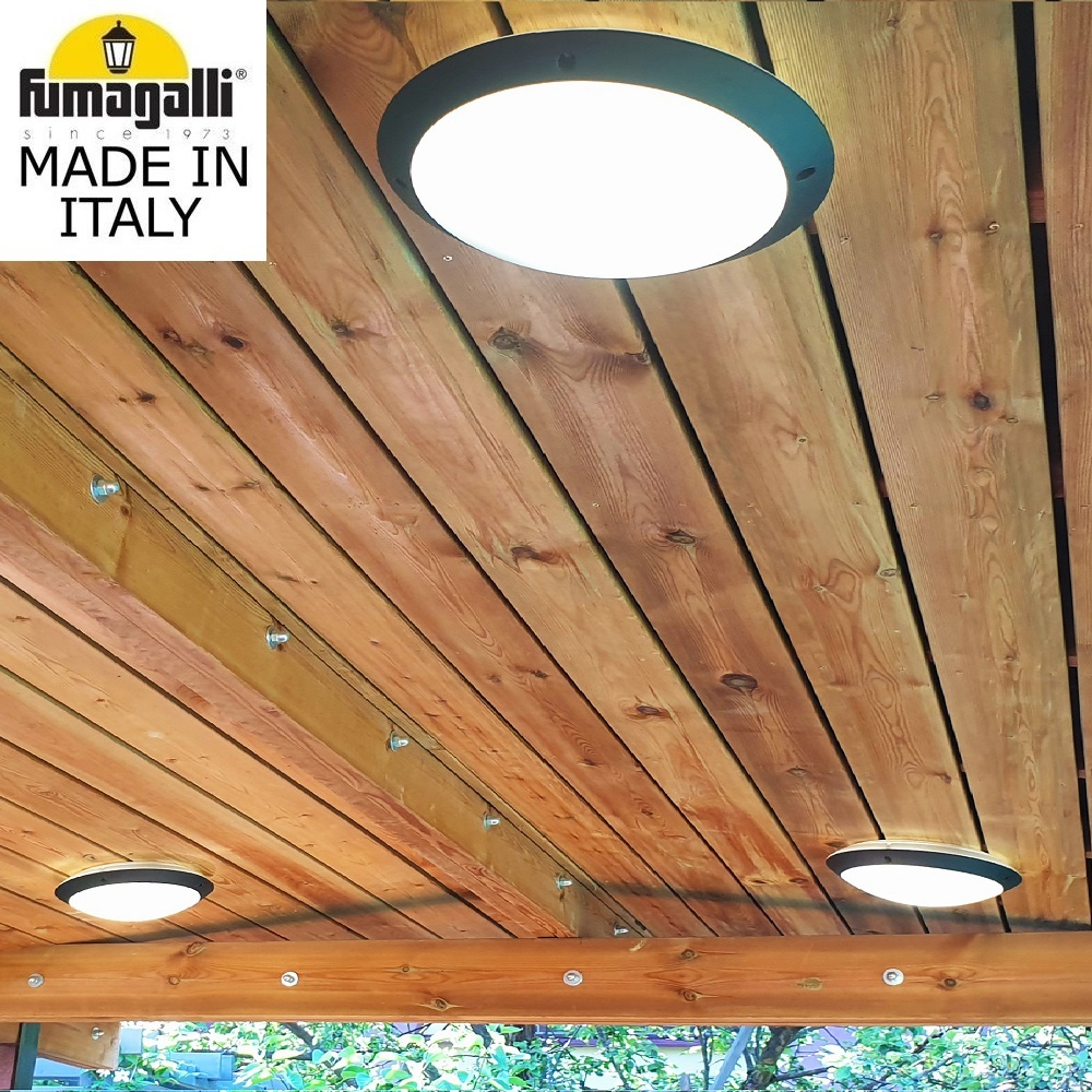 Уличный настенный светильник Fumagalli LUCIA 1R3.000.000.AYE27CL1