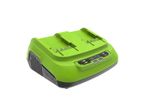Быстрое зарядное устройство на 2 слота Greenworks G40UC8,2938807 ,40v