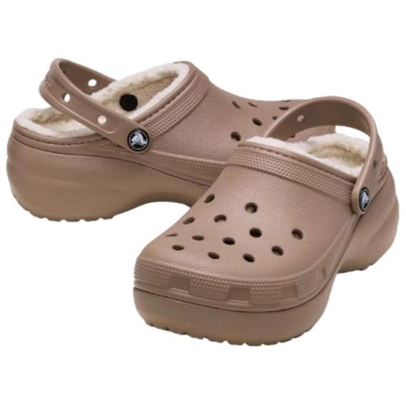 Crocs Classic Platform Lined Clog 'Brown'