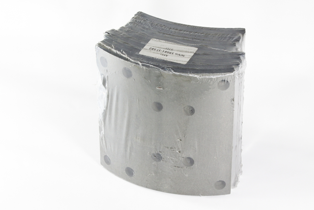 Рем. комплект тормозных накладок на ось: автобус НЕФАЗ, КАМАЗ китайский мост Shaanxi Hande Axle Co.Ltd HD90129008055 (52990000017-52) (Сверл./расточен./ ширина 220мм./  к-т 4длин+4кор шт./WVA 19581/19582 DZ90129348013, DZ90129348012, HDZ450-023TR) AFD