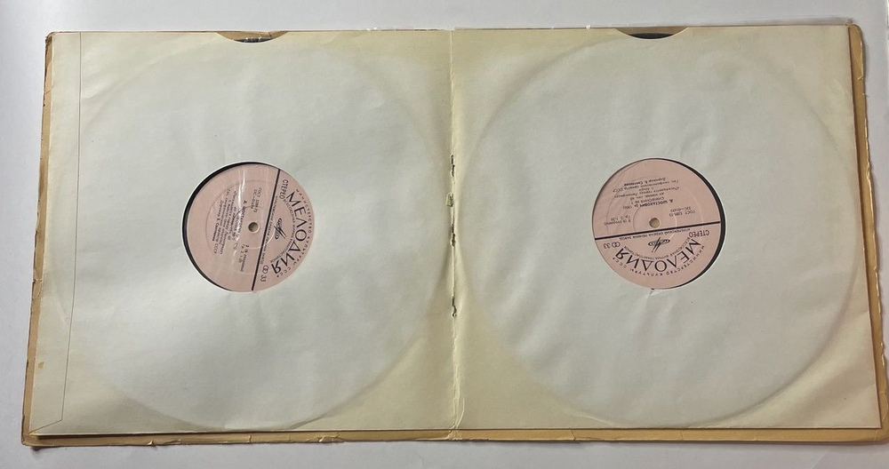 Винтажная виниловая пластинка LP Д. Шостакович, Симфония №7 До Мажор, Соч. 60. Посвящается Ленинграду (СССР 1973)