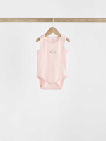 Боди без рукавов для малышей Next K79-573, 5 шт., Белый, Розовый