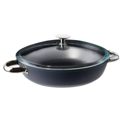 Sambonet - Сковорода Midnight Blue Sauté 28см + крышка / артикул   51075-78  / GTIN 8014808426339