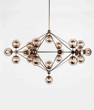люстра ROLL and HILL   Modo Chandelier - 6 Sided, 21 Globes