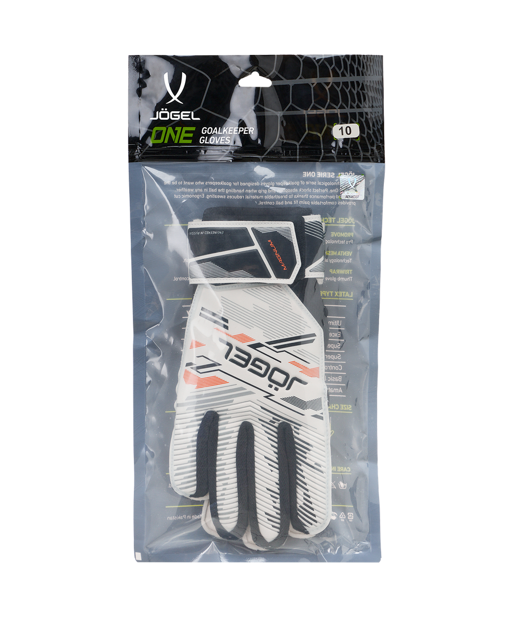 Перчатки вратарские Magnum AL3 Flat, белый