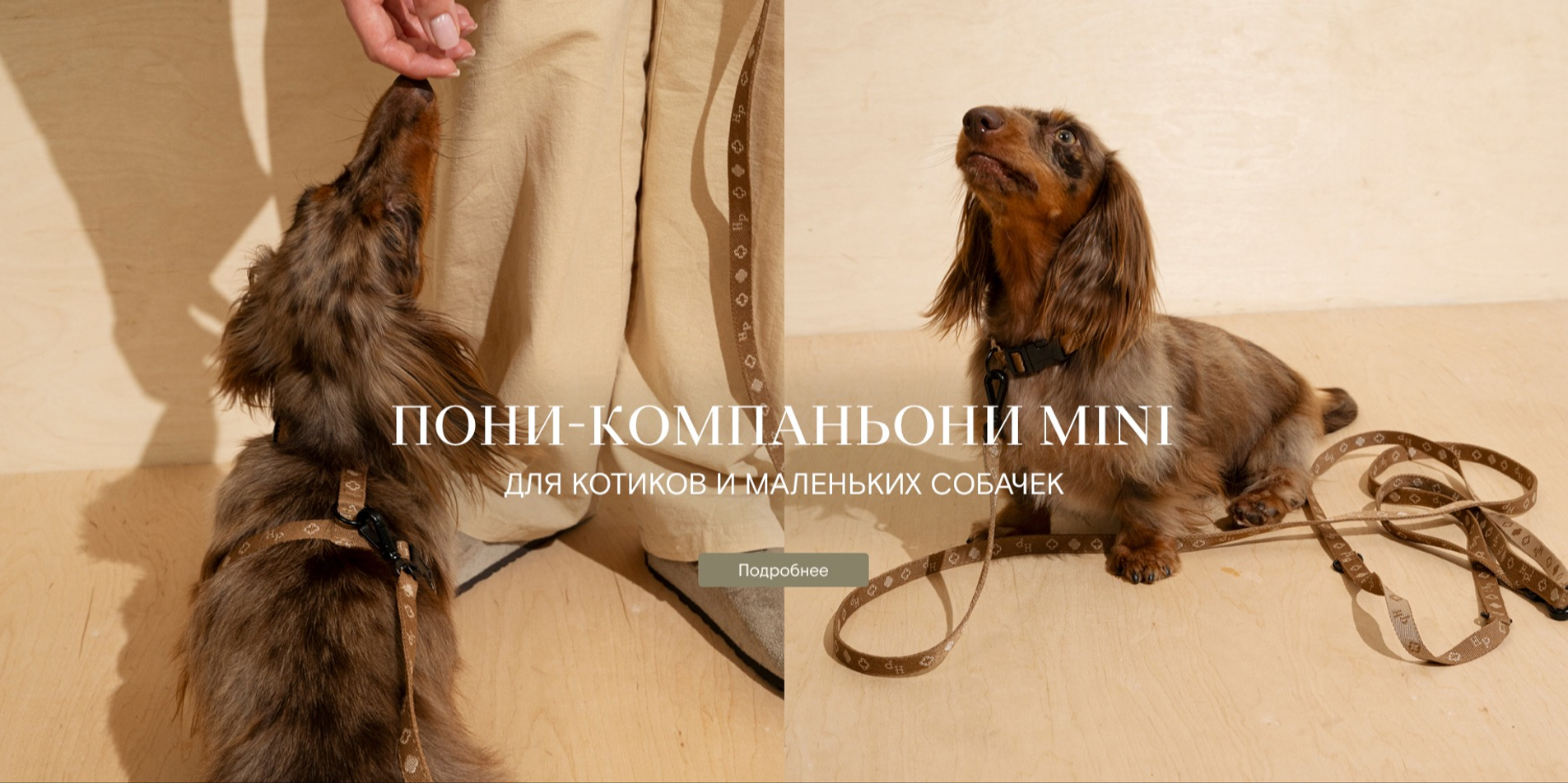 Аксессуары для питомцев от Hunting Pony