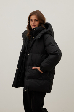 Пуховик COLD SEASON, черный