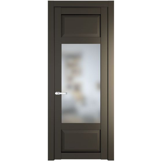 Межкомнатная дверь эмаль Profil Doors 2.3.3PD перламутр бронза стекло матовое