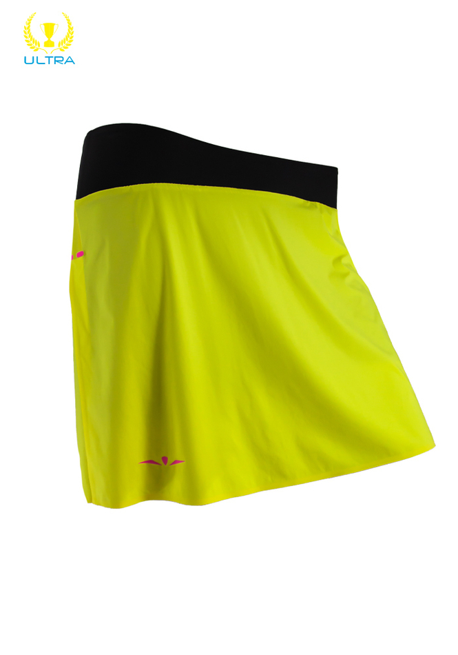 ЮБКА ЖЕНСКАЯ 2IN1 SKIRT | YELLOW PINK