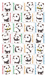 Наклейки-оценки А6 "Аниме" 89085 (Открытая планета)