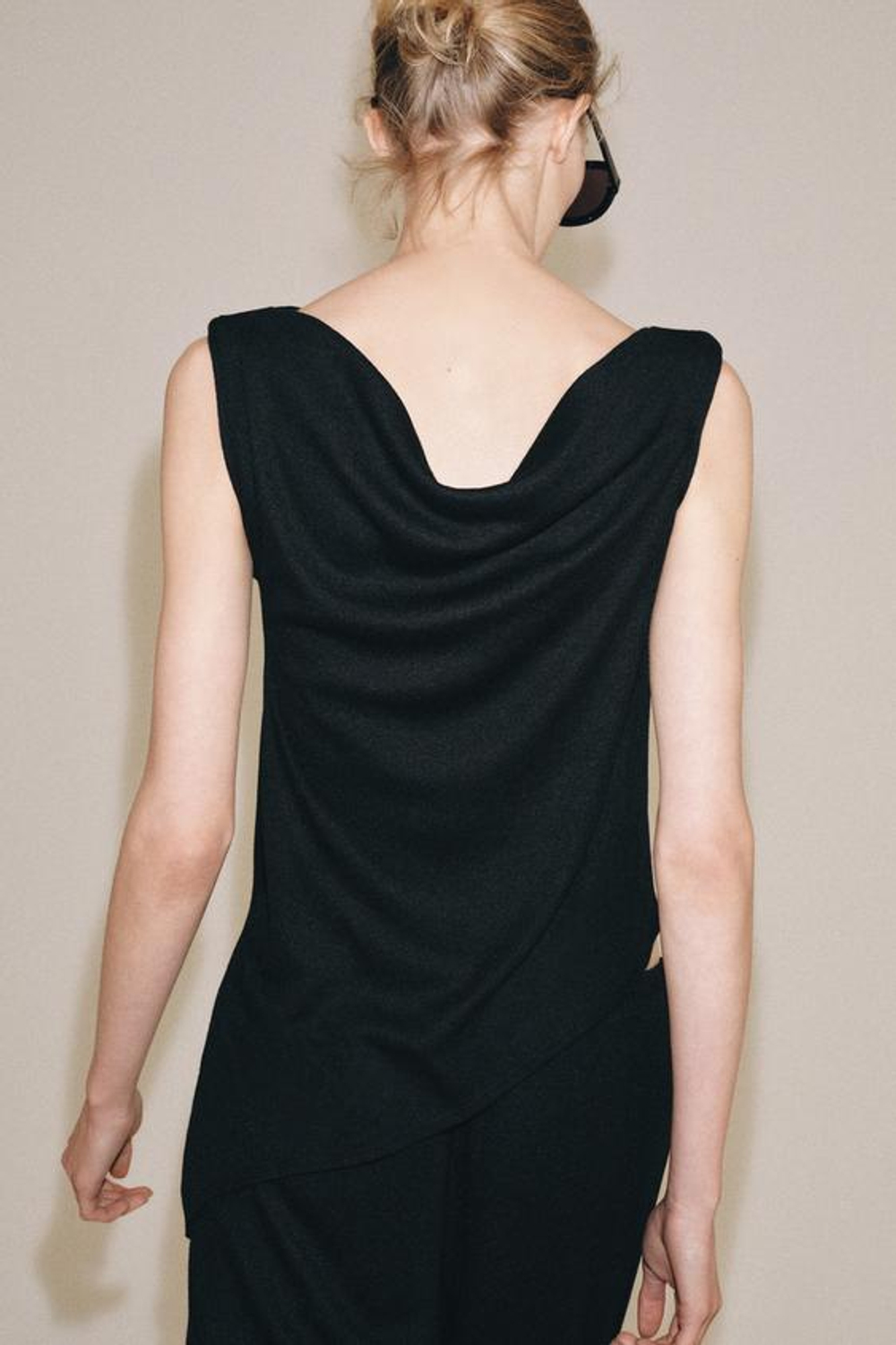 ZARA БРЮКИ ПРЯМОГО КРОЯ В СТИЛЕ РУСТИК, АНТРАЦИТОВО-СЕРЫЙ