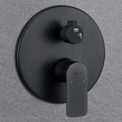 Душевая система Black&White Universe черный матовый (UK8311B)