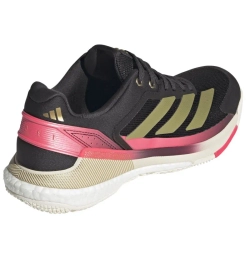 Мужские кросовки для Padel Adidas Crazyquick Boost Padel M - core black/gold metallic/ solar turbo