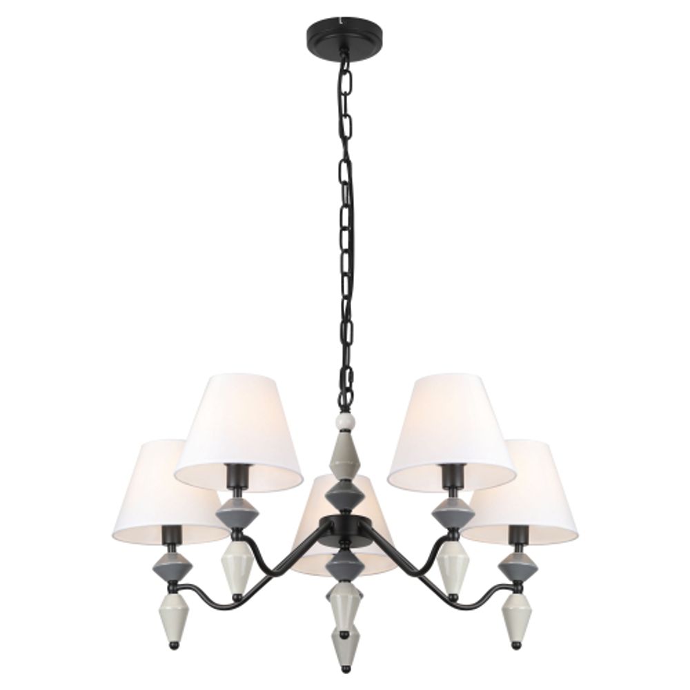 Люстра Rivoli Alisia 2096-305 5 х Е14 40 Вт классика