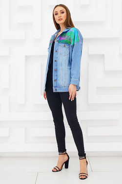 LIGVIANNI Джинсовая куртка Denim Jacket Lion