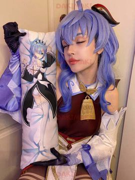 Мини дакимакура Рем из Re:Zero. Жизнь с нуля в альтернативном мире арт. M0119, 60х20 см