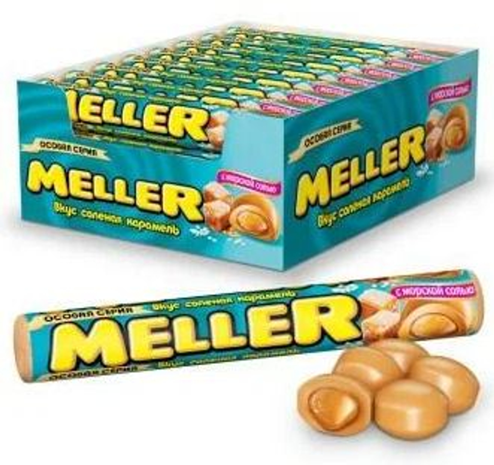 Меллер Соленая карамель 38г/24