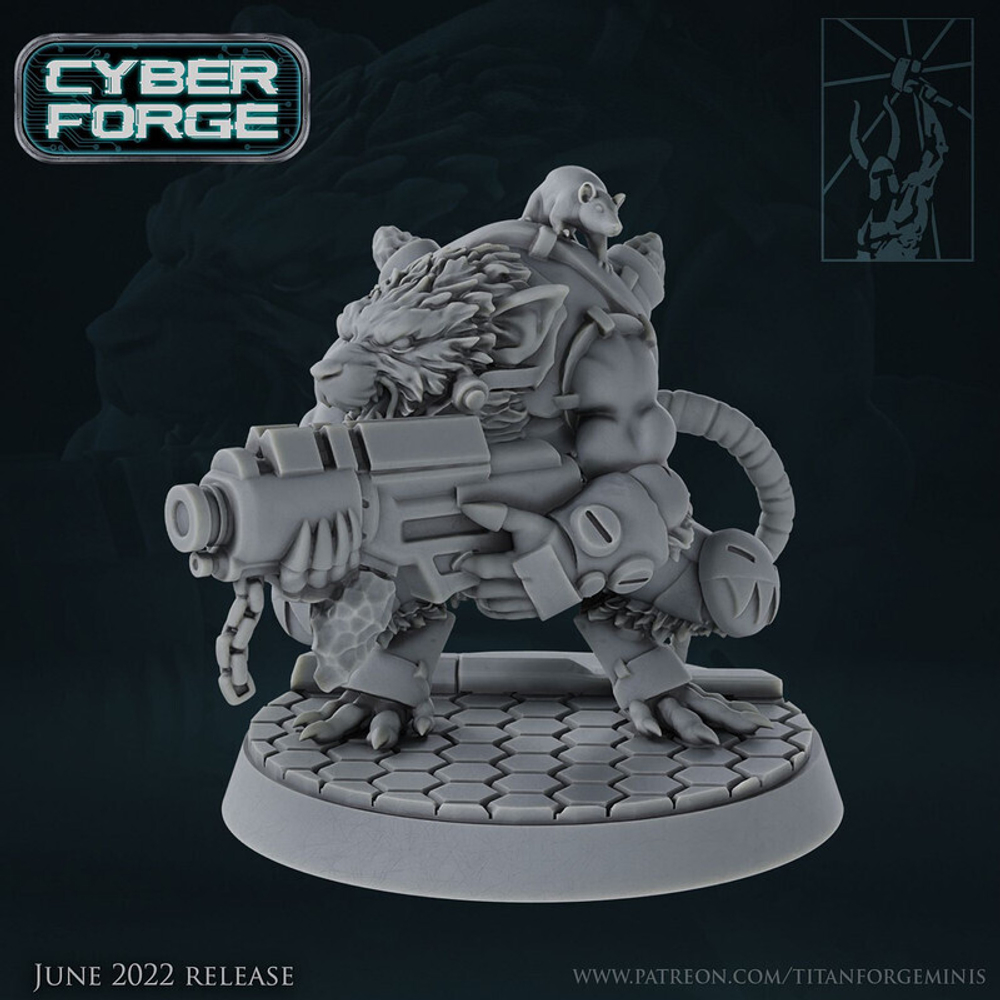 Grand Alliance Chaos Skaven Warlock Engineers миниатюра для dnd, днд, pathfinder, фентези, Настольная игра, НРИ, Варгейм, РПГ