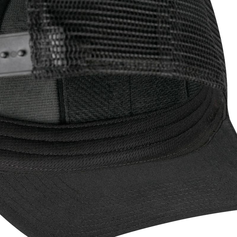 Кепка-бейсболка с прямым козырьком Buff Trucker Cap Jasum Black Фото 2