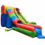 Надувная водная горка для бассейна «Красочный спуск» 12*6*6 м