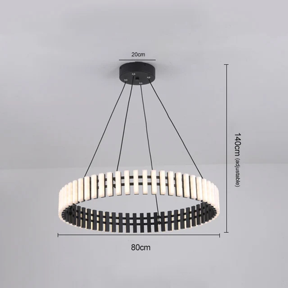 Подвесной светильник 10536P/D800 black