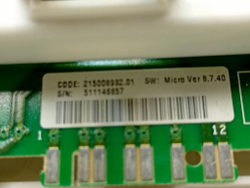 WISL62CSI кт55 Электронный модуль стиральной машины Indesit 215008932.01 б/у