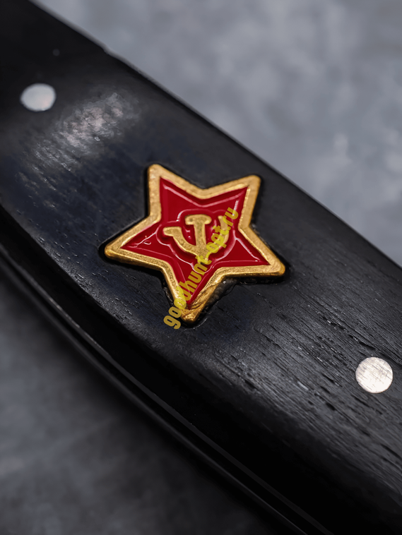 Тактический складной нож финка НКВД туристический Черный