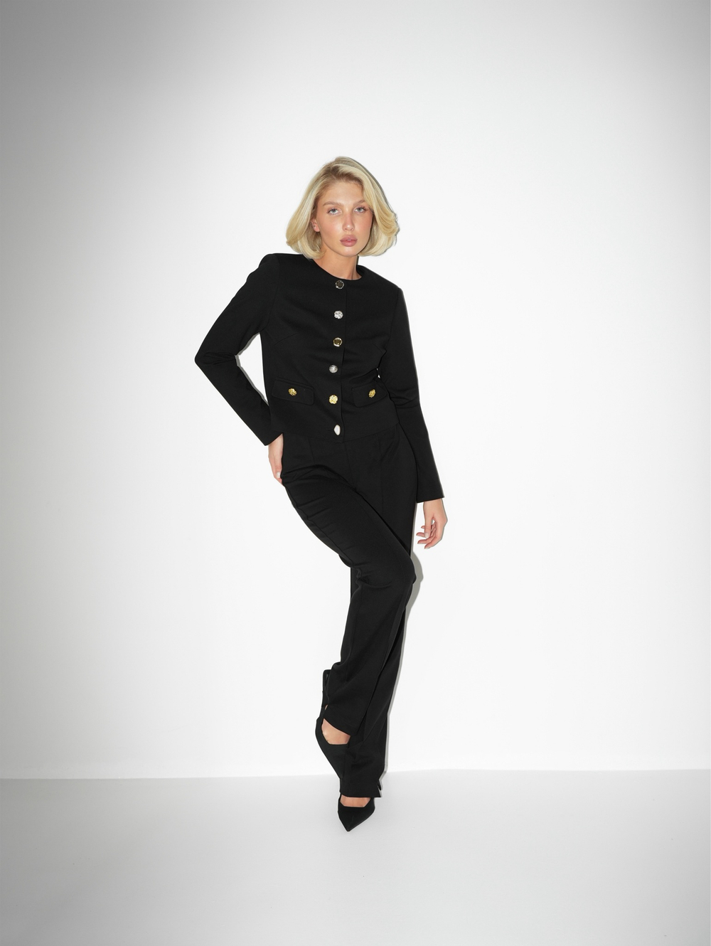 Жакет «Завещание Жаклин» в черном