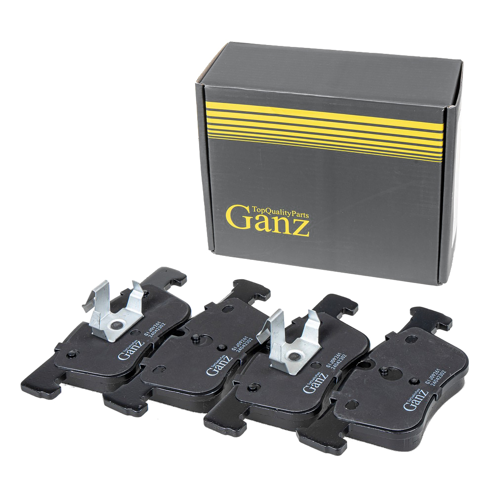 Колодки GANZ передние BMW 1-F20 / F21 / 3-F30 / F31 / F34 / 4-F32 / F33 / F36 Арт.:GIJ09261