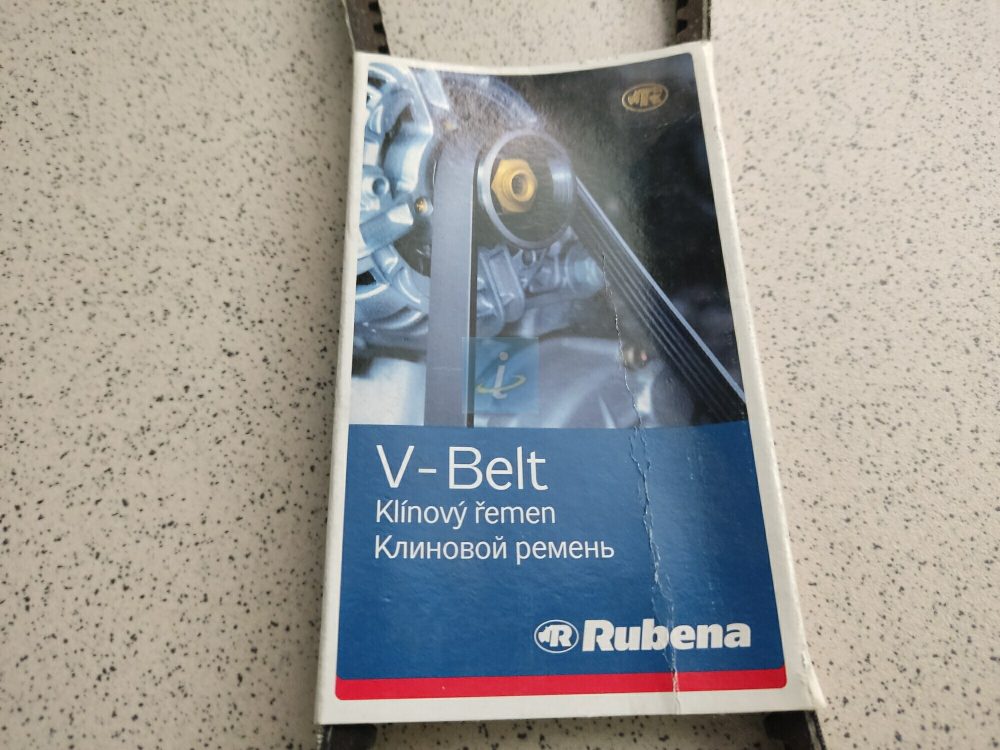 Ремень генератора ЯМЗ 236, 238 Rubena (Чехия) 8.5*8*850 (XPZ-860) зуб.
