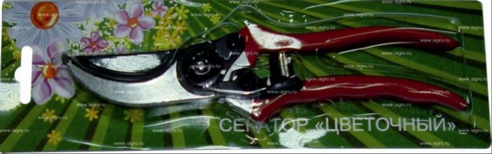 Секатор  ''Цветочный'' лезвие покрыто тефлоном