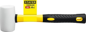 STAYER 230 г, белая, резиновая киянка, Professional (20533-230)