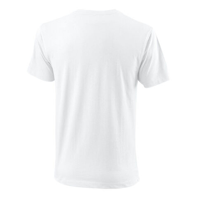 Мужское теннисное поло Wilson T-Shirt Men - White