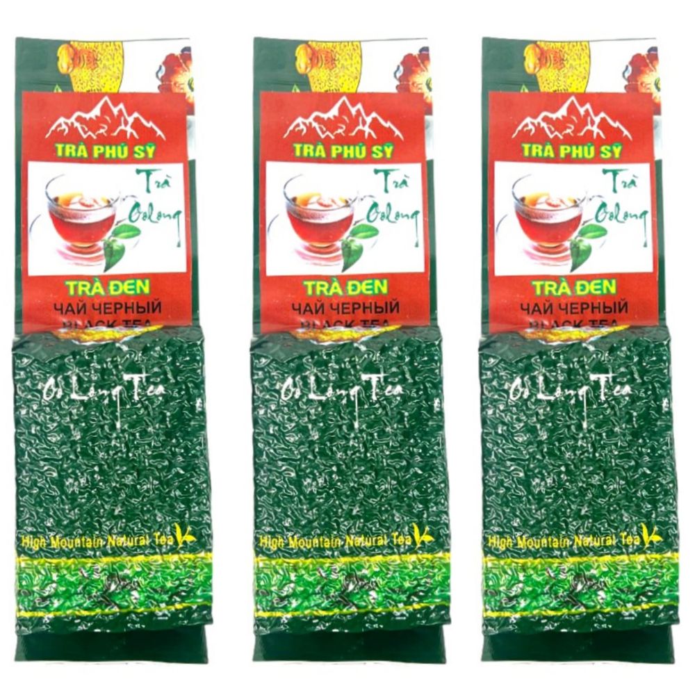 Чай улун Лотос Tra Phu Sy вьетнамский 100 г x 3 шт