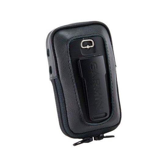 Чехол для Garmin eTrex SE натуральная кожа, вырез для крепления (02-130)