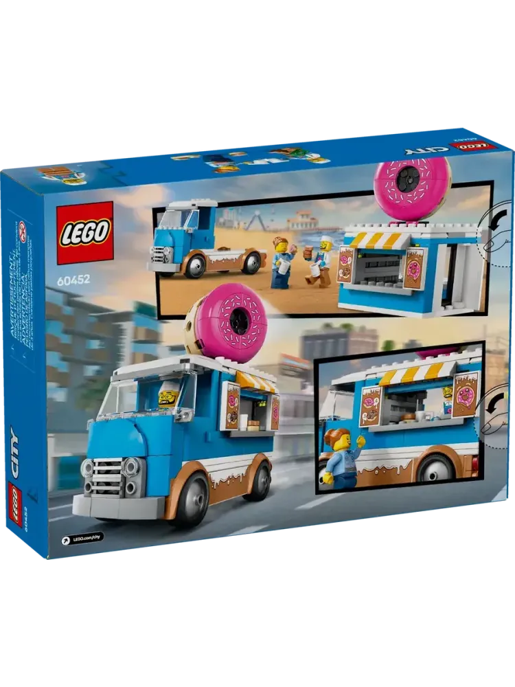 Конструктор LEGO Сity 60452 Грузовик с пончиками
