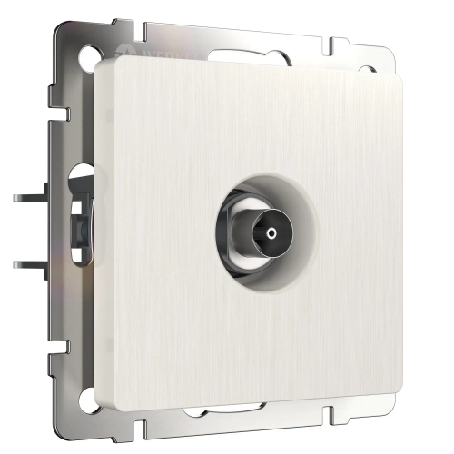 ТВ-розетка оконечная (перламутровый рифленый) W1183013