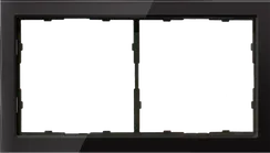 Donel R98 Glass рамка 2-я Черное стекло, серия DA