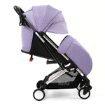 Детская прогулочная коляска Nuovita Anima lilla, Argento / Сиреневый, Серебряный