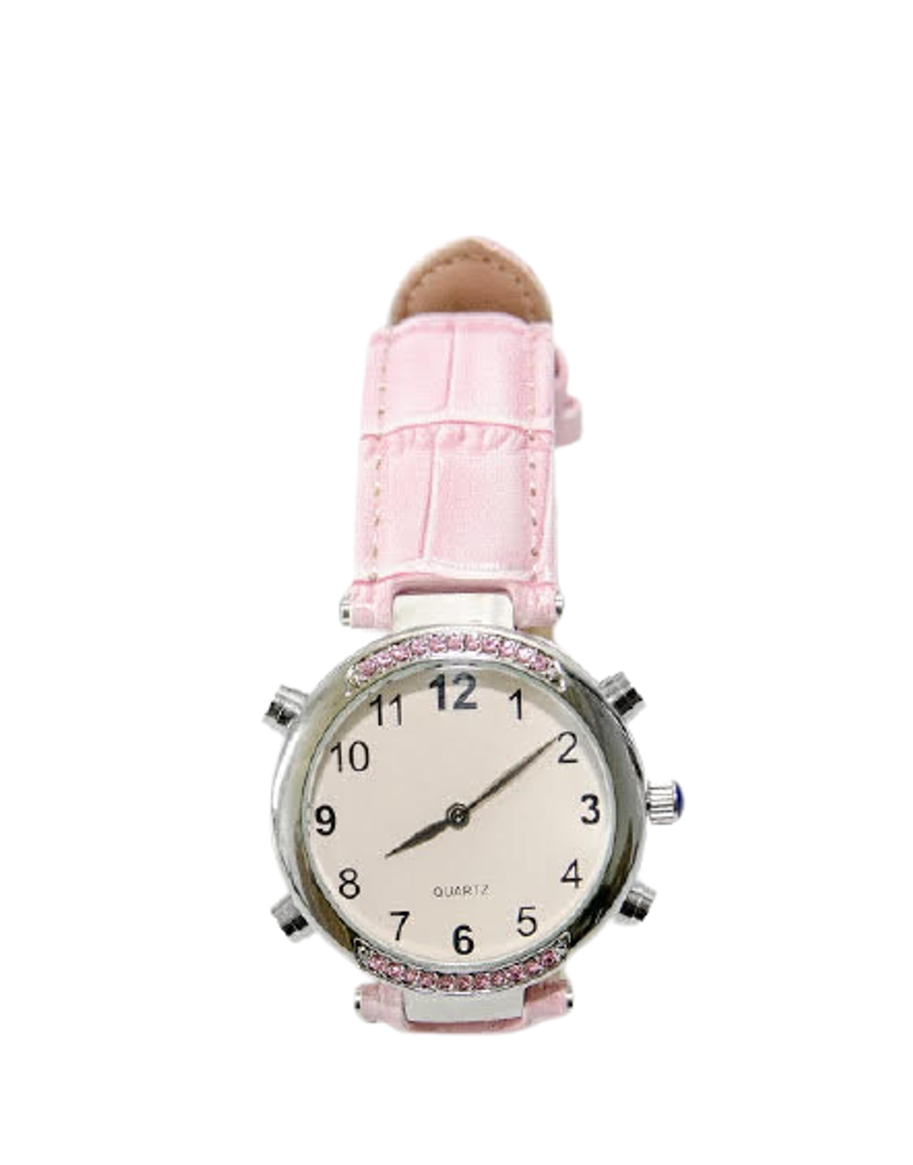 Часы женские наручные говорящие, модель HV-AF (розовый цвет)