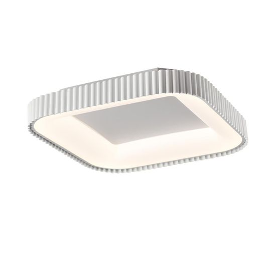 7767/56L AVRA LED SN 039 Светильник металл/белый LED 56Вт+14Вт 3000-6000K 500х500 IP43 пульт ДУ+подсветка SHARMEL