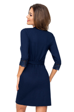 Miriam dressing gown Dark Blue Donna