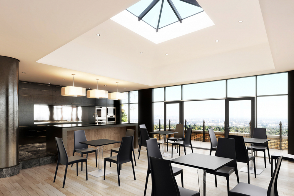 Стол пластиковый Siesta Contract Ice, 700х700х730, черный