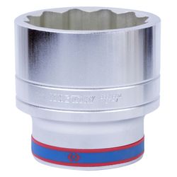 KING TONY (833080M) Головка торцевая стандартная двенадцатигранная 1", 80 мм