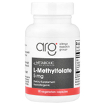 Metabolic Maintenance, L-метилфолат, 5 мг, 90 вегетарианских капсул