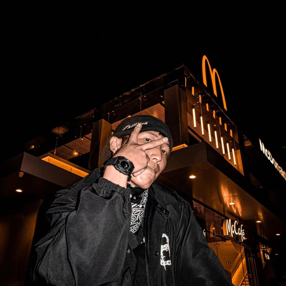 CHARLOTTE RAFFAELLI· Octagonal Collection Little Pumpkin Black Warrior Wrist Watch Quartz Movement 40MM Black Dial