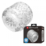 Мастурбатор с текстурированным каналом Cole прозрачный