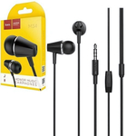 Гарнитура HOCO M34, вакуумные, разъем Jack, кабель 1.2 м Black